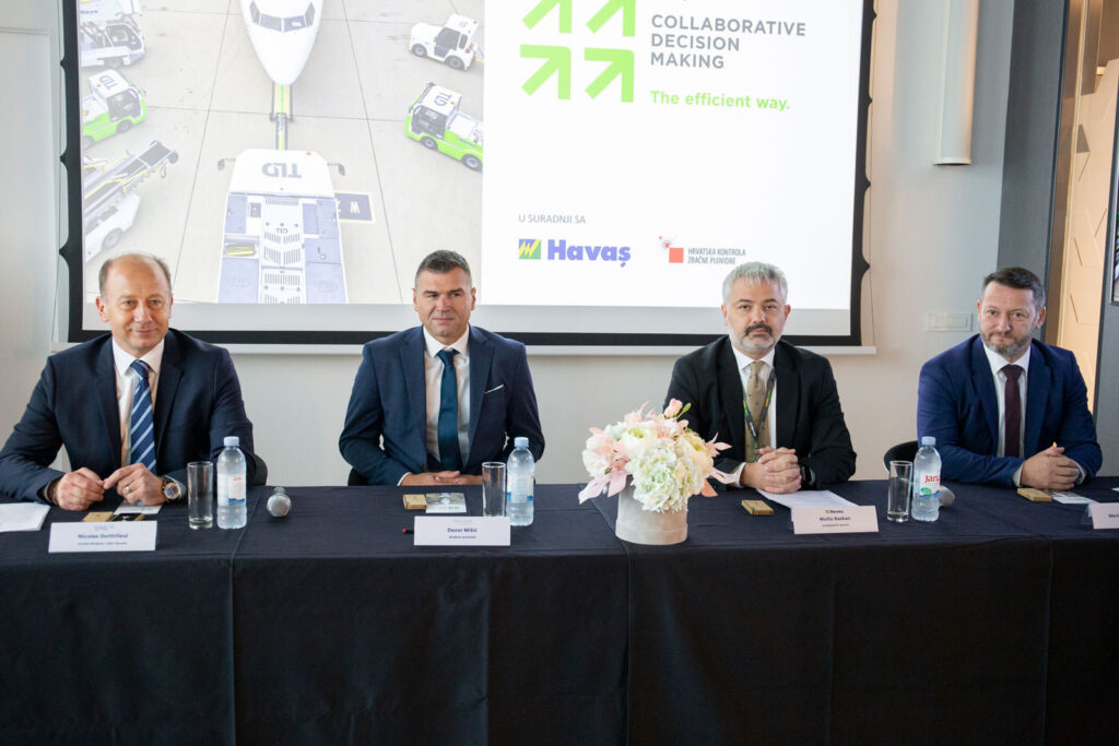 Nicolas Duthilleul MZLZ, Davor Mišić Croatia Airlines, Mutlu Baskan Havas Zemaljske Usluge, Mario Kunovec Varga Hrvatska kontrola zračne plovidbe